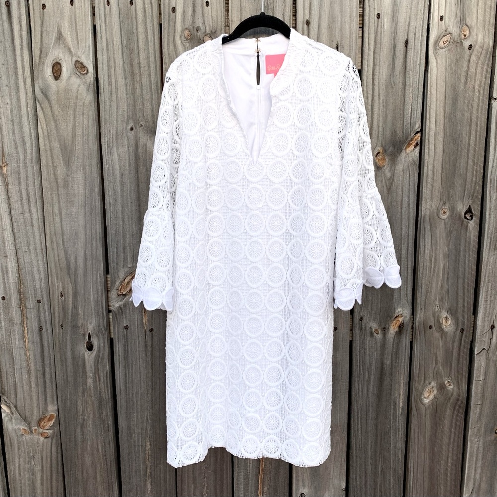 Lilly Pulitzer White Zelle dress size:14